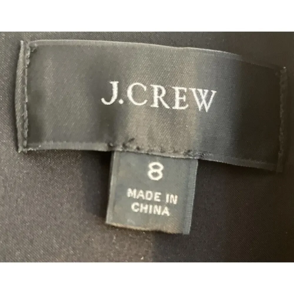 J Crew Leopard Print Dress AK630 Size 8